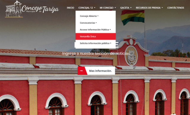 Concejo de Tarija transparenta la gestión a través del Concejal #12
