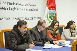 Agenda conjunta entre la Gobernación del departamento y la Brigada Parlamentaria de Tarija