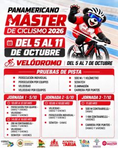 Tarija recibe el XXII Panamericano de Ciclismo Máster 2026